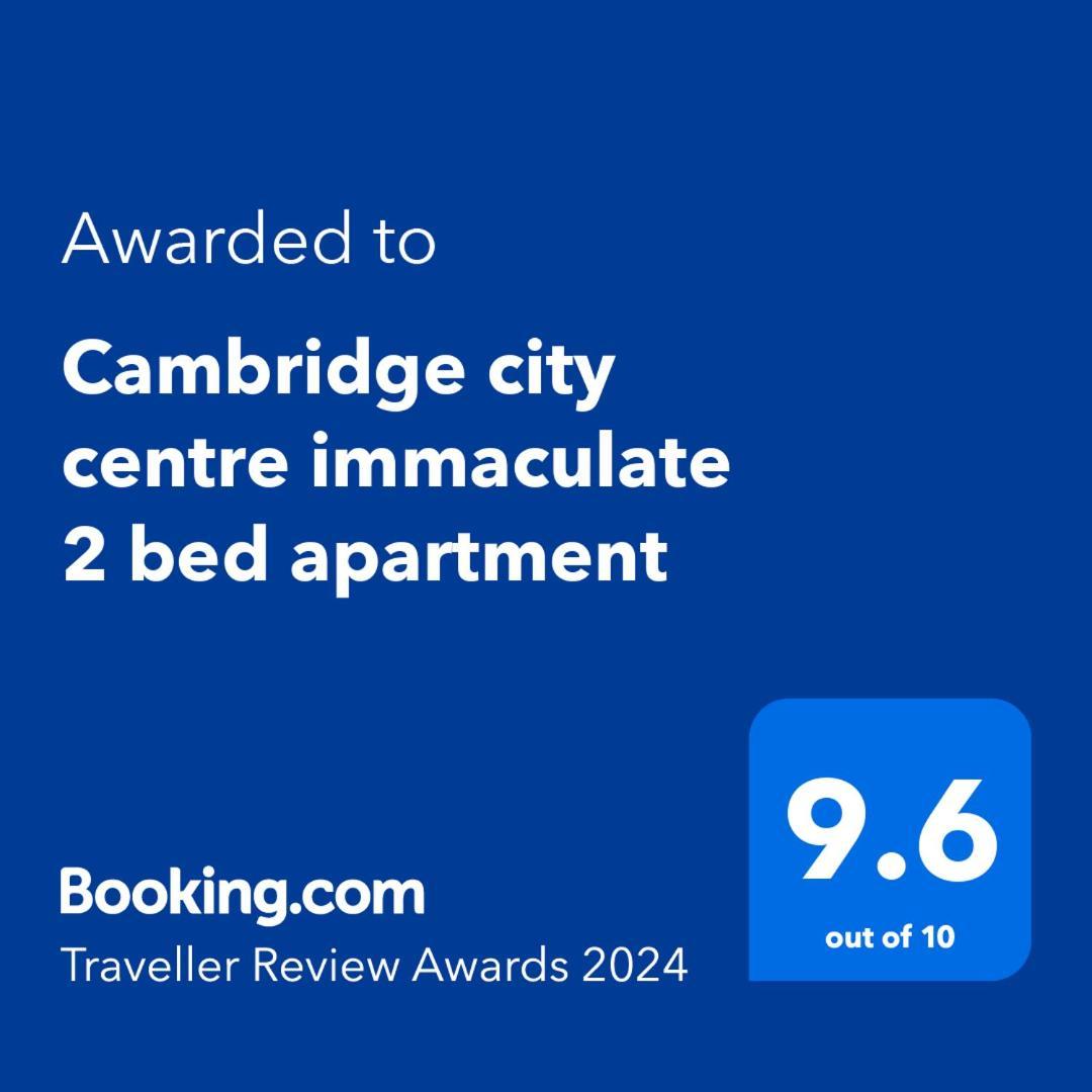 Cambridge City Centre Immaculate 1 Bed Apartment Kültér fotó