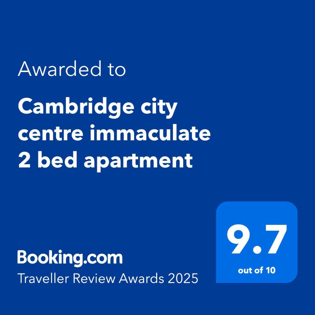 Cambridge City Centre Immaculate 1 Bed Apartment Kültér fotó