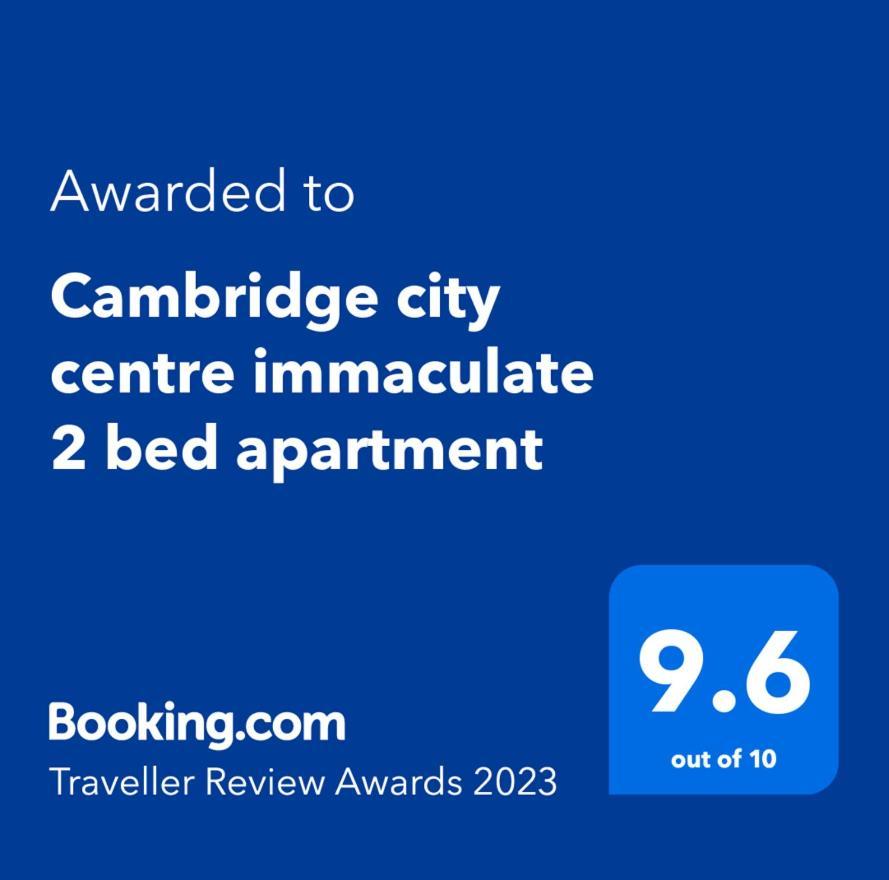 Cambridge City Centre Immaculate 1 Bed Apartment Kültér fotó